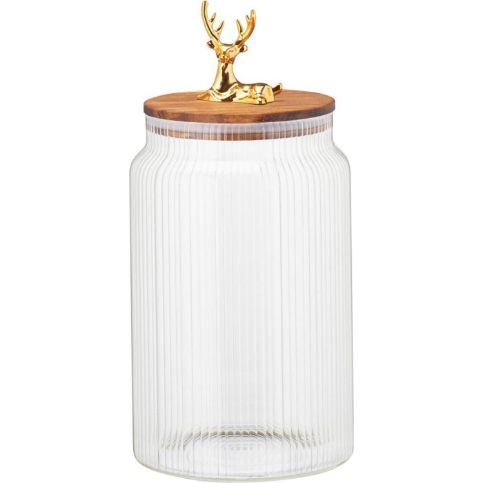 BARATTOLO VETRO 1600ML CDECO